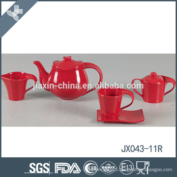 Customized heat resistant wholesale price ceramic tea set made in china